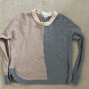 Madewell Westlake Colorblock Sweater